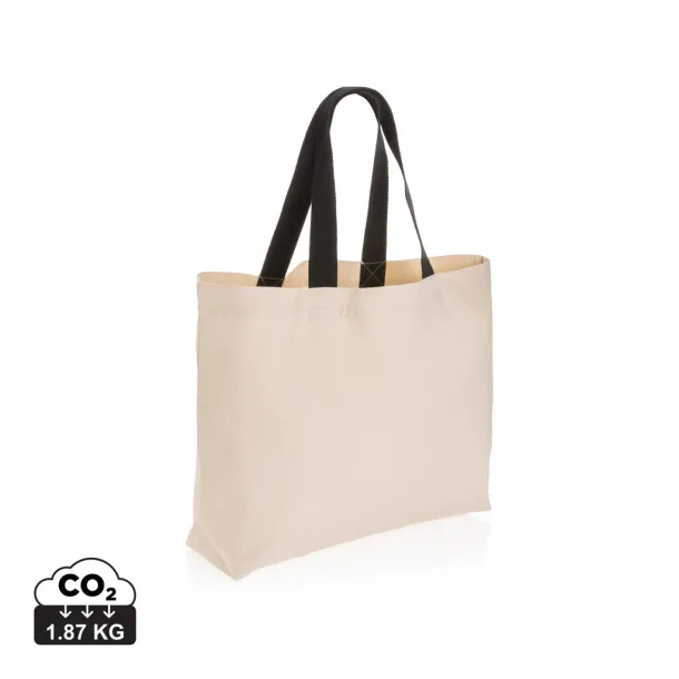  Impact AWARE™ recycled canvas large tote 240 gsm undyed - XD Collection Bijela 