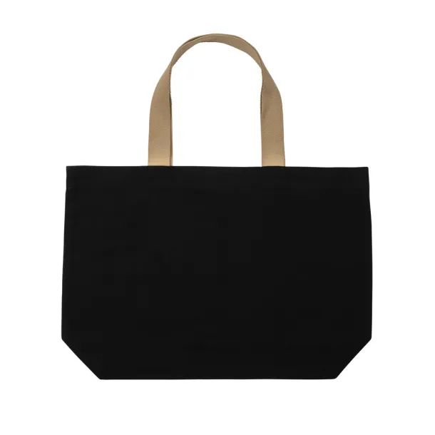  Impact AWARE™ recycled canvas large tote 240 gsm undyed - XD Collection Black 