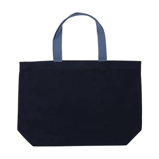  Impact AWARE™ recycled canvas large tote 240 gsm undyed - XD Collection Navy Blue 