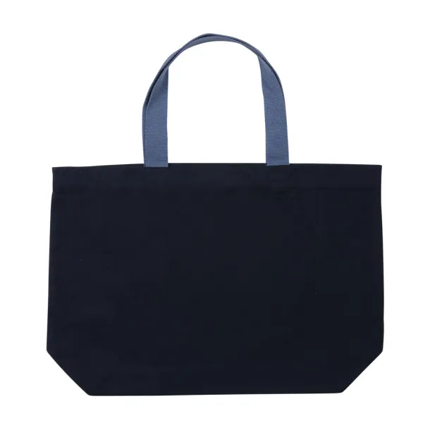  Impact AWARE™ recycled canvas large tote 240 gsm undyed - XD Collection Navy Blue 