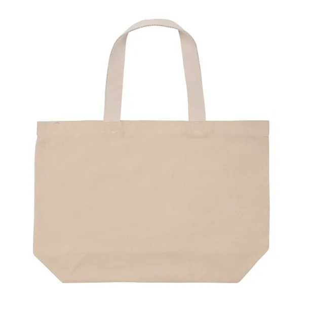  Impact AWARE™ recycled canvas large tote 240 gsm undyed - XD Collection brown 