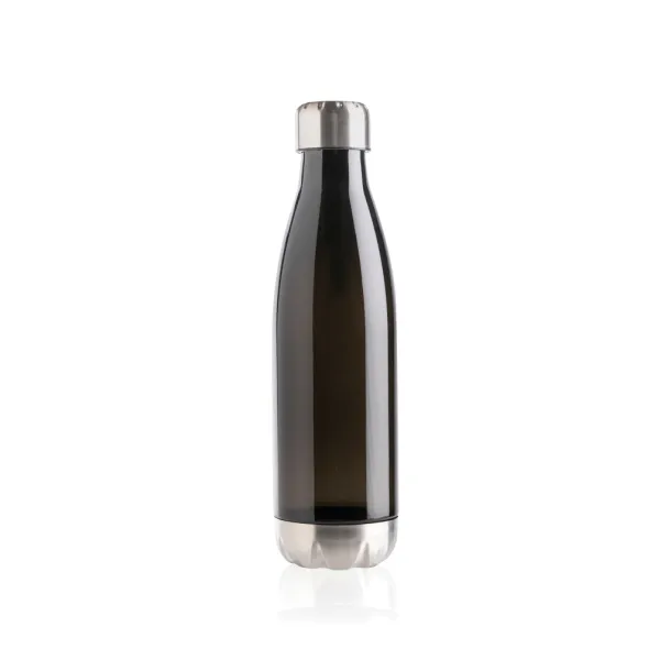  Leakproof water bottle with stainless steel lid - XD Collection Black 