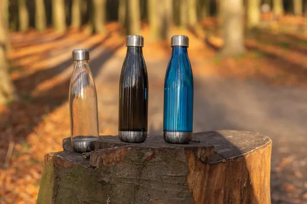  Nepropusna boca s poklopcem od nehrđajućeg čelika, 500ml - XD Collection Crna