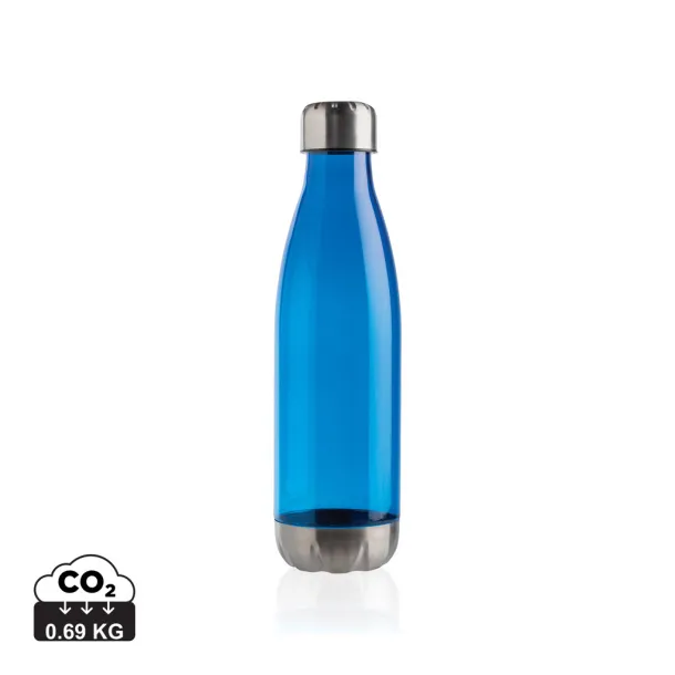  Leakproof water bottle with stainless steel lid - XD Collection Blue 