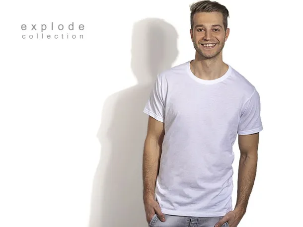 MASTER MEN T-shirt. 100% cotton, 150 g/m2 - EXPLODE Bijela