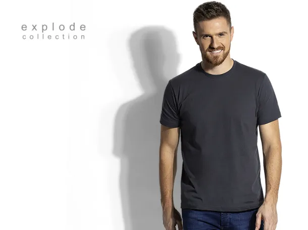 MASTER MEN T-shirt. 100% cotton, 150 g/m2 - EXPLODE Tamnosiva