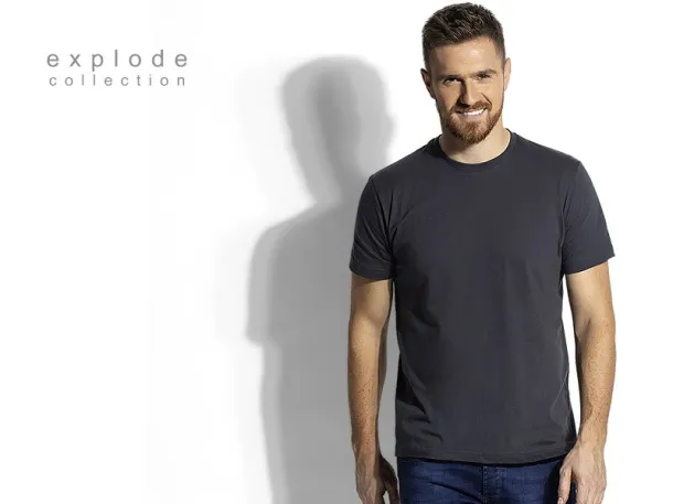 MASTER MEN T-shirt. 100% cotton, 150 g/m2 - EXPLODE Tamnosiva