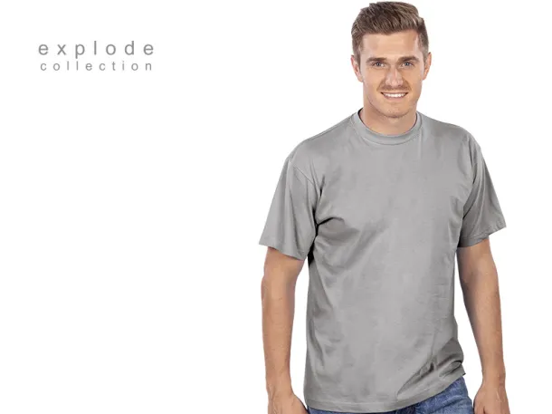 MASTER MEN T-shirt. 100% cotton, 150 g/m2 - EXPLODE Siva
