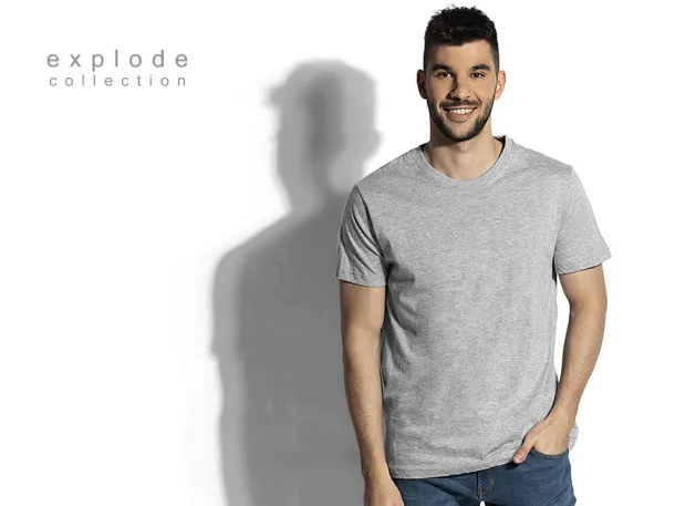 MASTER MEN T-shirt. 100% cotton, 150 g/m2 - EXPLODE Pepeljasto siva