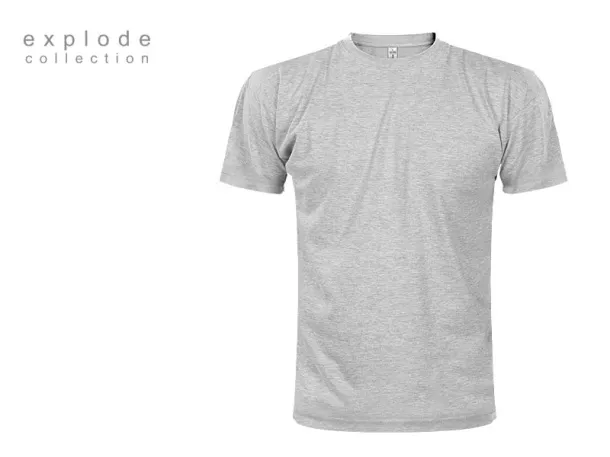 MASTER MEN men’s t-shirt 100% cotton - EXPLODE Ash gray