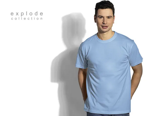 MASTER MEN T-shirt. 100% cotton - EXPLODE Svijetlo plava