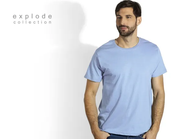 MASTER MEN T-shirt. 100% cotton - EXPLODE Svijetlo plava