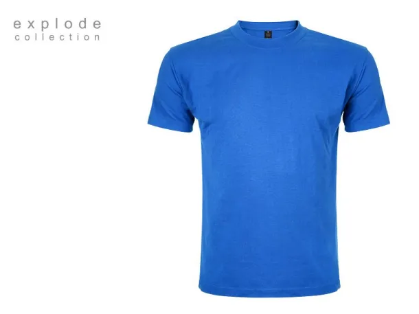 MASTER MEN men’s t-shirt 100% cotton - EXPLODE Royal blue