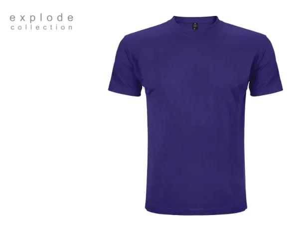 MASTER MEN men’s t-shirt 100% cotton - EXPLODE Purple