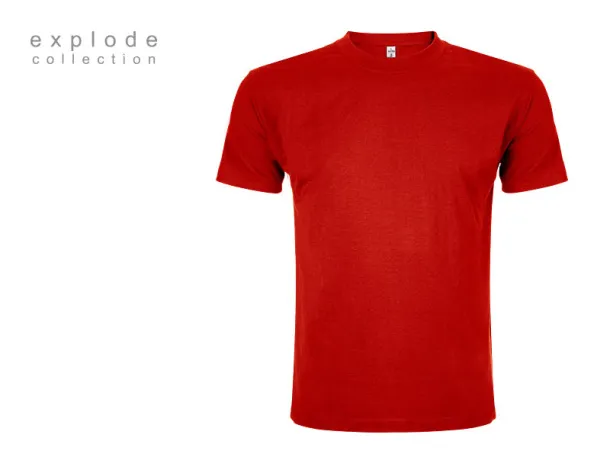 MASTER MEN men’s t-shirt 100% cotton - EXPLODE Red