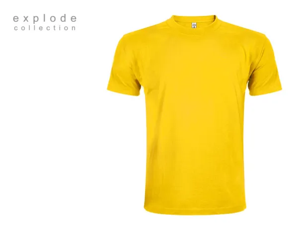 MASTER MEN men’s t-shirt 100% cotton - EXPLODE Yellow