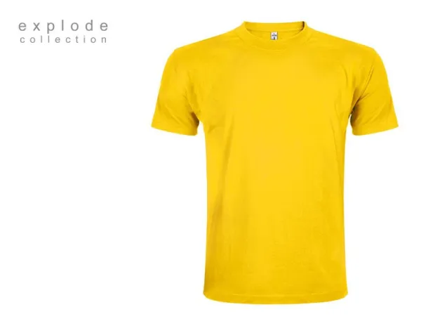 MASTER MEN men’s t-shirt 100% cotton - EXPLODE Yellow