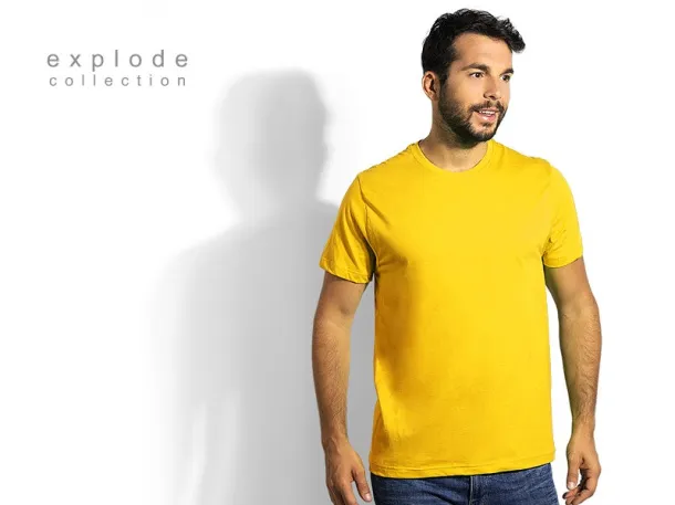 MASTER MEN men’s t-shirt 100% cotton - EXPLODE Yellow