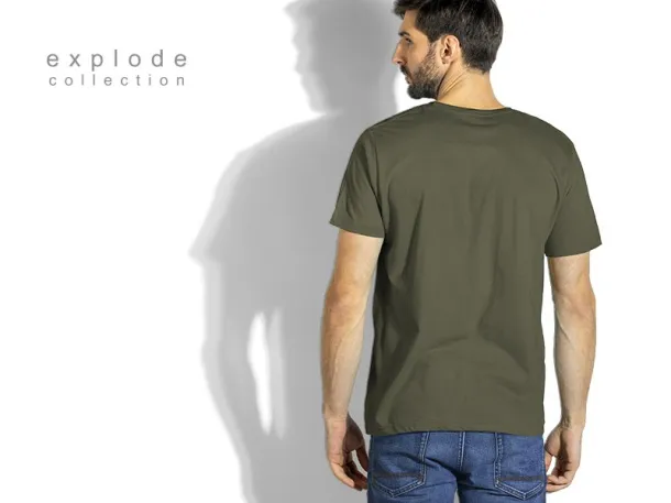 MASTER MEN men’s t-shirt 100% cotton - EXPLODE Olive green