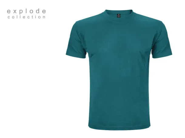 MASTER MEN men’s t-shirt 100% cotton - EXPLODE Petrol green