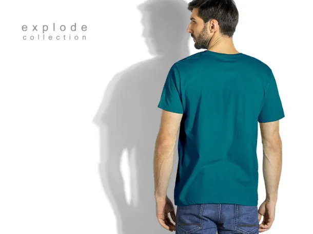 MASTER MEN T-shirt. 100% cotton, 150 g/m2 - EXPLODE Petrol zelena