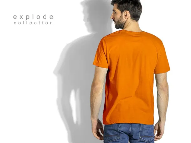 MASTER MEN men’s t-shirt 100% cotton - EXPLODE Orange