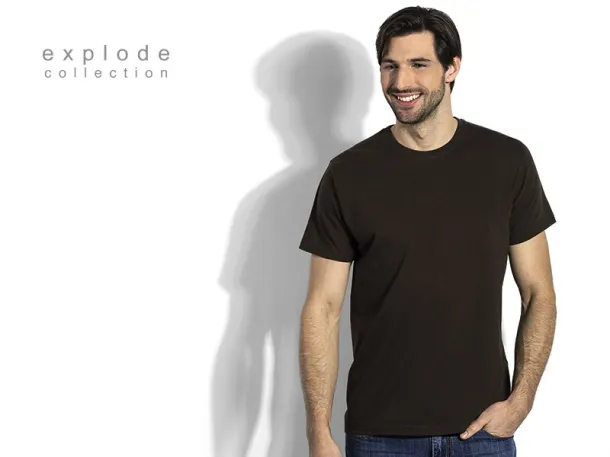 MASTER MEN T-shirt. 100% cotton, 150 g/m2 - EXPLODE Smeđa