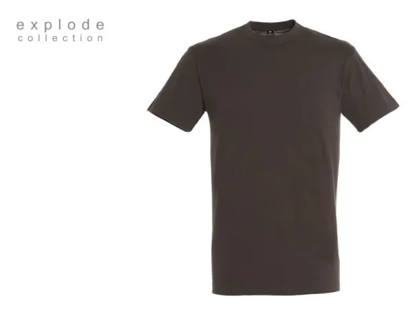 MASTER MEN men’s t-shirt 100% cotton - EXPLODE Brown