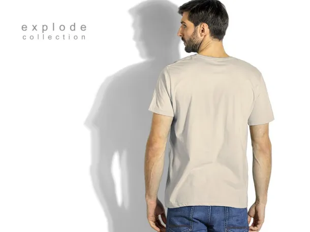 MASTER MEN men’s t-shirt 100% cotton - EXPLODE Cream Bež