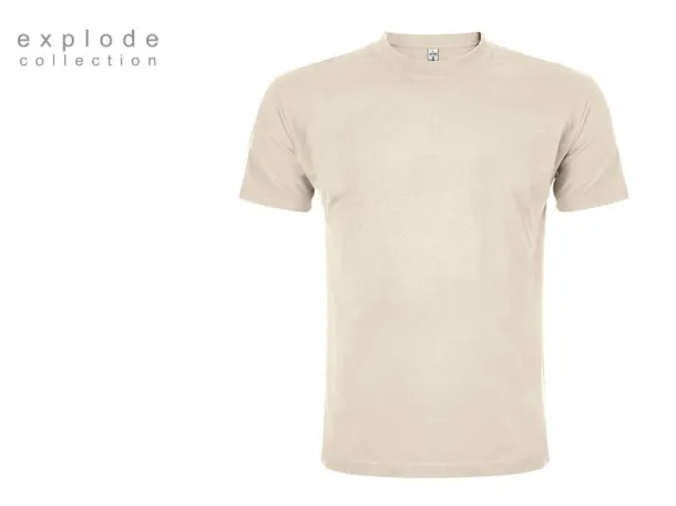 MASTER MEN men’s t-shirt 100% cotton - EXPLODE Cream Bež