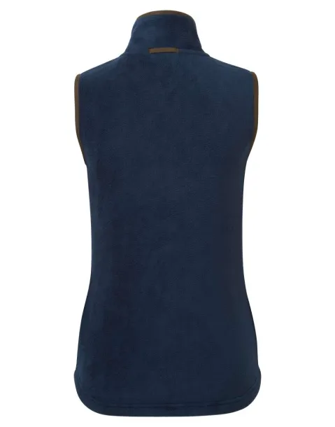 ARTISAN WOMEN'S FLEECE GILET - Premier Navy Brown