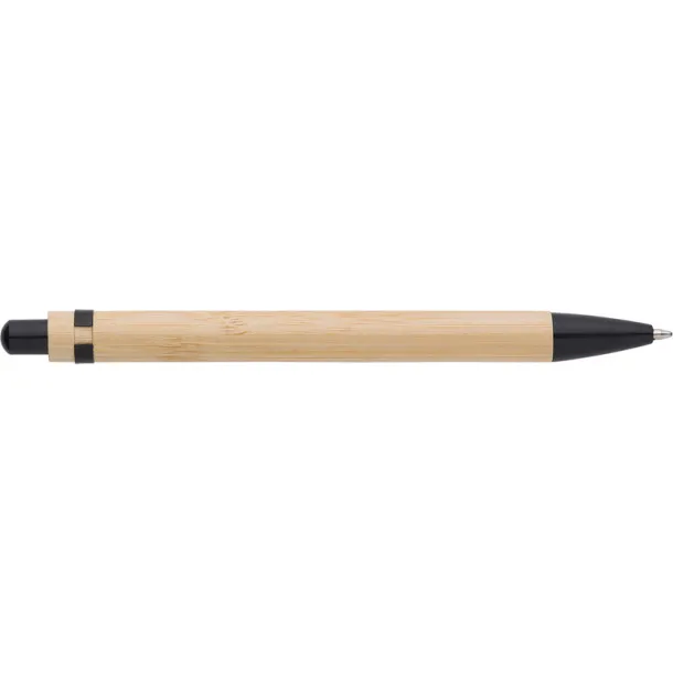  Bamboo ball pen Crna