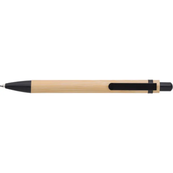 Bamboo ball pen Crna
