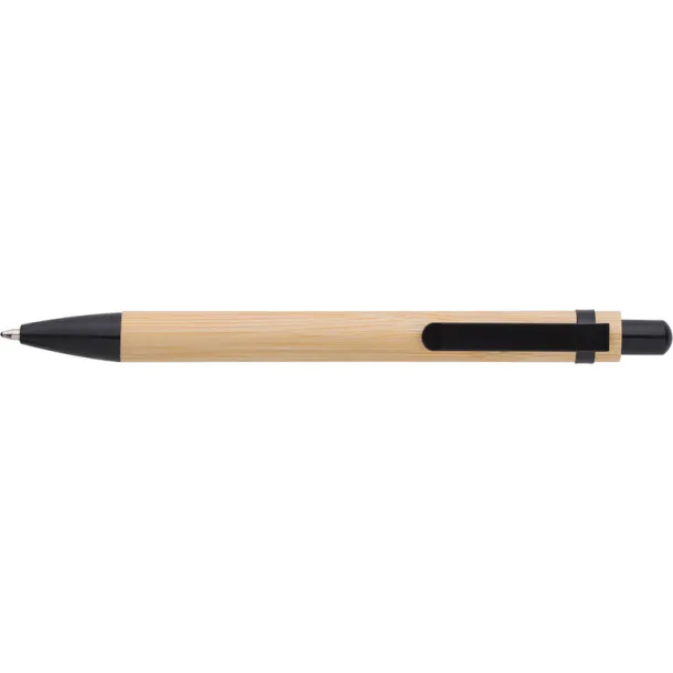  Bamboo ball pen Crna