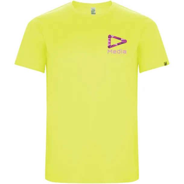 Imola muška sportska majica kratkih rukava - Roly Fluor Yellow