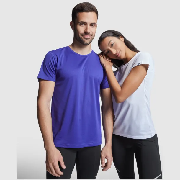 Imola short sleeve men's sports t-shirt - Roly Mauve