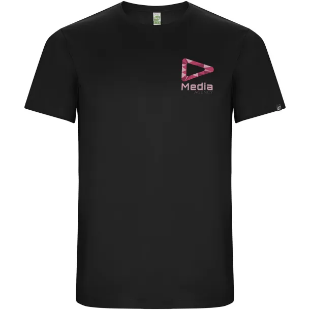 Imola muška sportska majica kratkih rukava - Roly Solid black