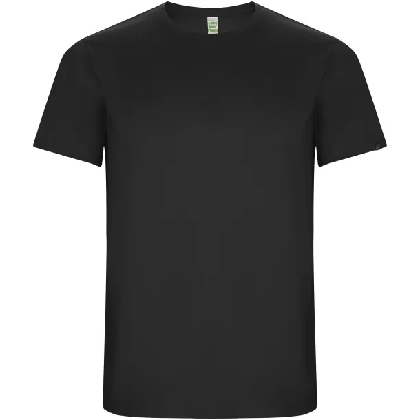 Imola short sleeve men's sports t-shirt - Roly Dark Lead