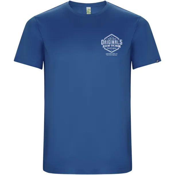 Imola short sleeve men's sports t-shirt - Roly Royal blue