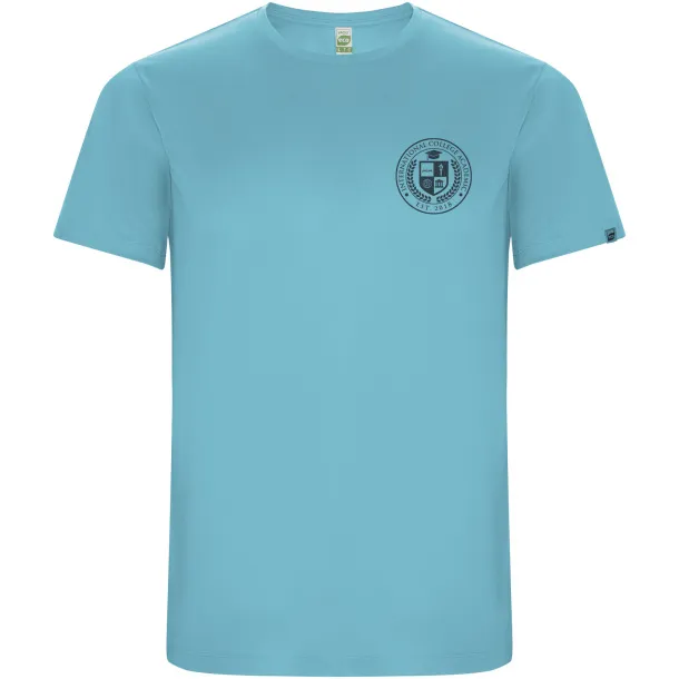 Imola short sleeve men's sports t-shirt - Roly Turquois