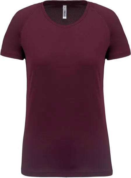  LADIES' SHORT-SLEEVED SPORTS T-SHIRT - Proact Wine