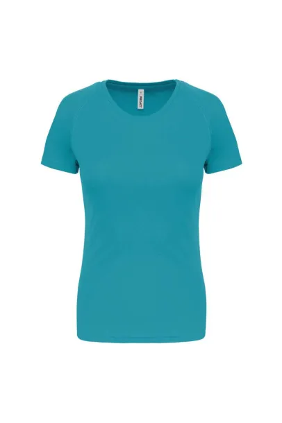  LADIES' SHORT-SLEEVED SPORTS T-SHIRT - Proact Light Turquoise