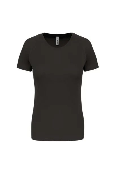  LADIES' SHORT-SLEEVED SPORTS T-SHIRT - Proact Tamno siva