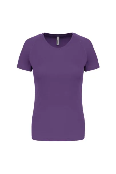  LADIES' SHORT-SLEEVED SPORTS T-SHIRT - Proact Violet