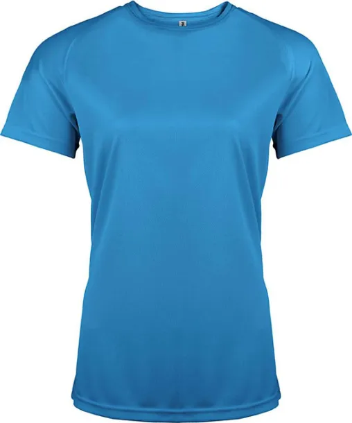  LADIES' SHORT-SLEEVED SPORTS T-SHIRT - Proact Aqua Blue