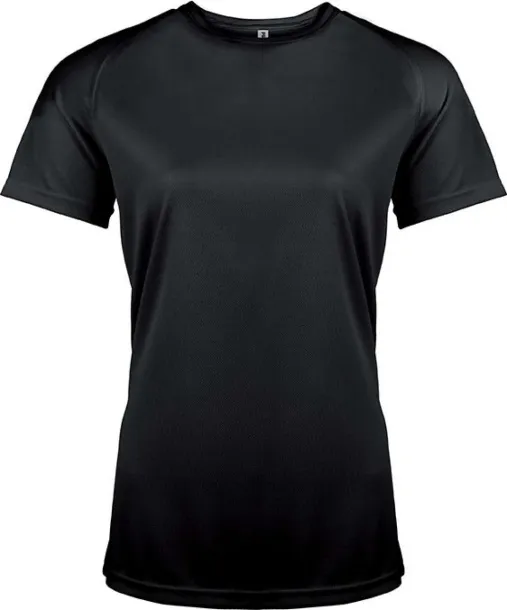  LADIES' SHORT-SLEEVED SPORTS T-SHIRT - Proact Black