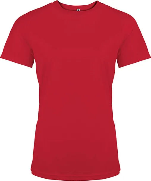  LADIES' SHORT-SLEEVED SPORTS T-SHIRT - Proact Red