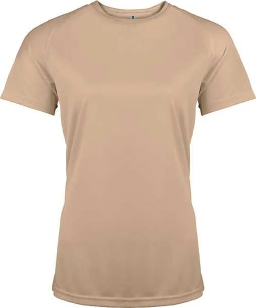  LADIES' SHORT-SLEEVED SPORTS T-SHIRT - Proact Sand