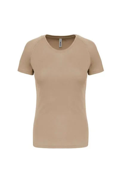  LADIES' SHORT-SLEEVED SPORTS T-SHIRT - Proact Sand