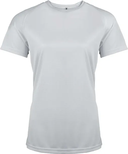  LADIES' SHORT-SLEEVED SPORTS T-SHIRT - Proact White